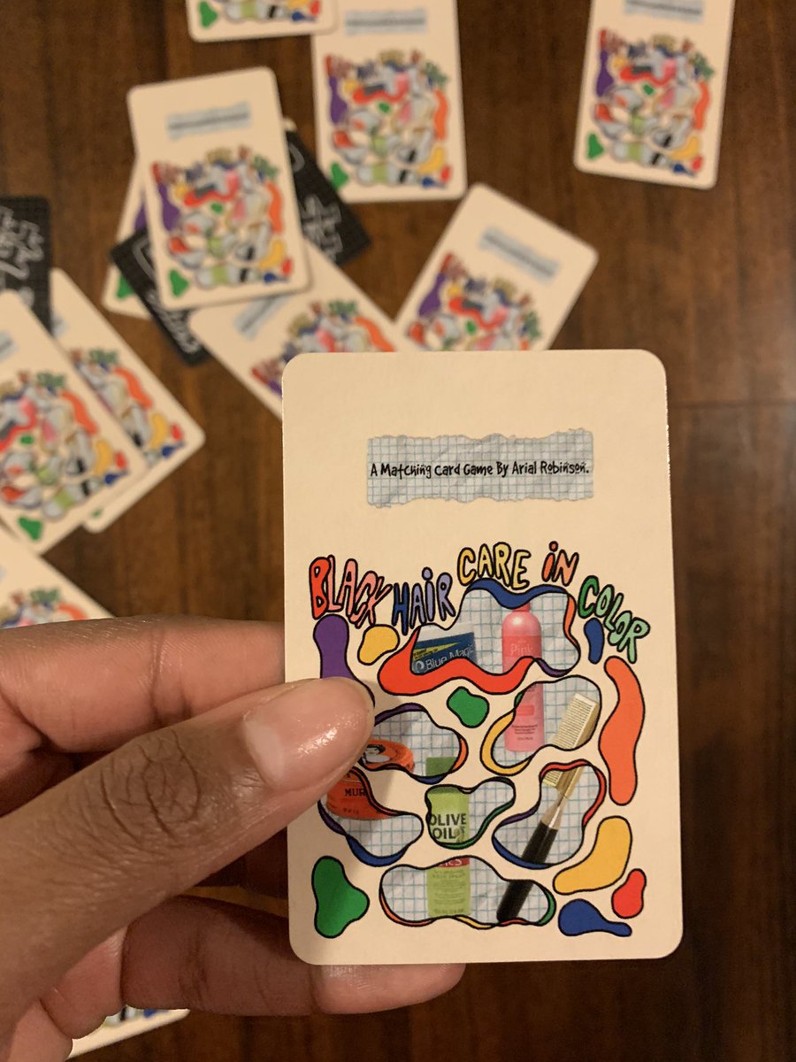 honestari's tweet photo. I turned my book into a matching card game. Works great for children’s learning but also serves as a great shot game. Get a match, take another turn. Don’t get a match, take a shot. https://t.co/y19on4vFa8