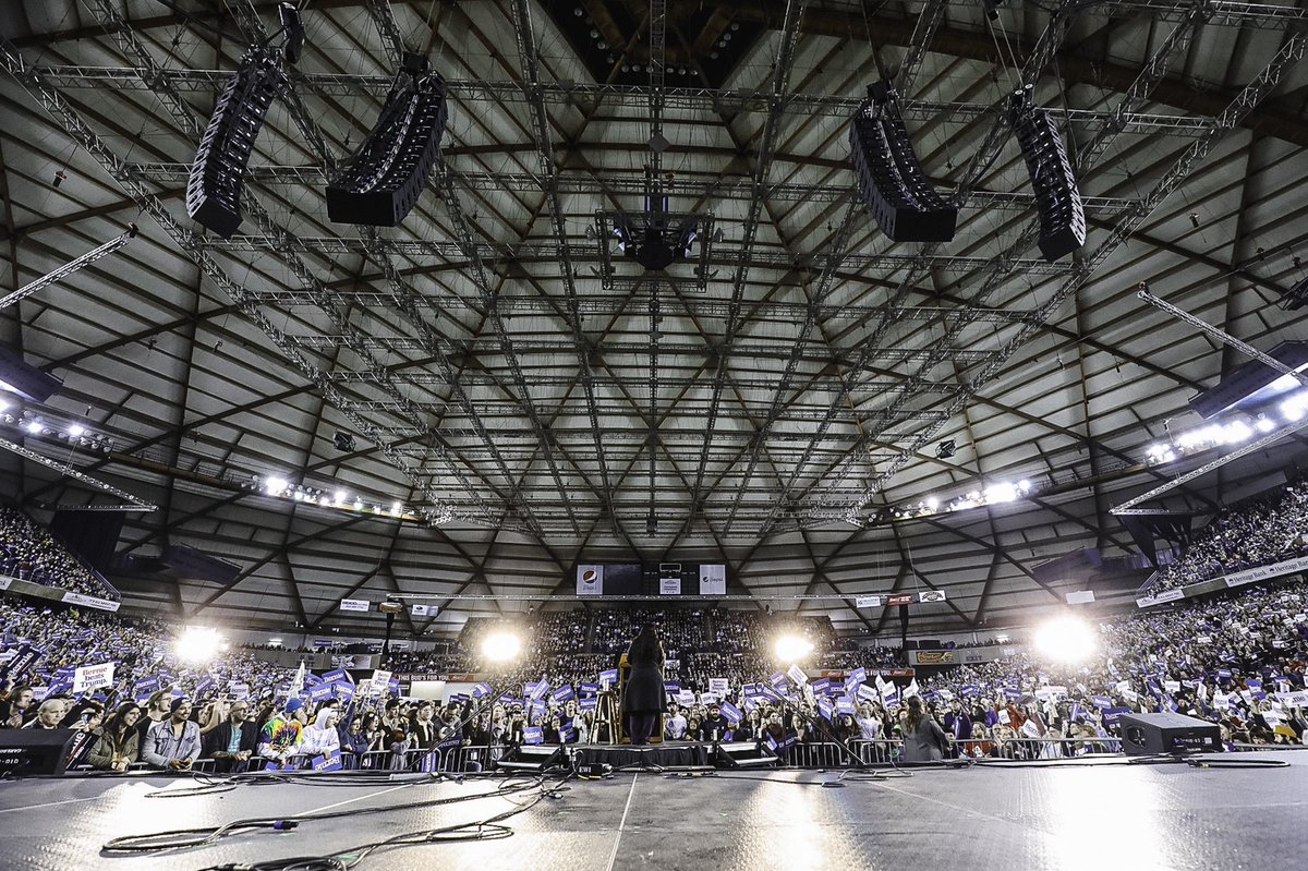 A year ago today, 17,026 friends met us at the Tacoma Dome to hear a message: “It ain’t me; it’s US!”   #thread 1/13