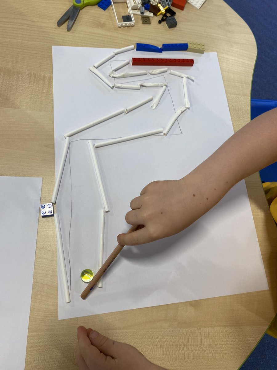 BNWPS_Faith's tweet photo. Today we learnt all about the ‘m’ sound! And made marble mazes https://t.co/4SiYrzj9OA