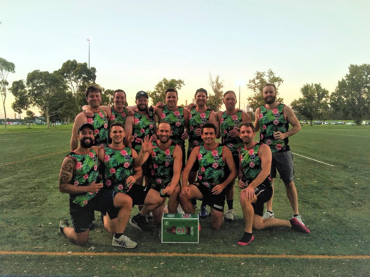 Our team in Australia 🇦🇺🏉 The VB Warriors, have done it again!
With a record 5th title 🍾 and being unbeaten in the top grade the boys deserved their beverages afterwards!

Drop us a message for your own Touch Rugby kits!
#TouchRugby #Australia #rugby #WinningWednesday