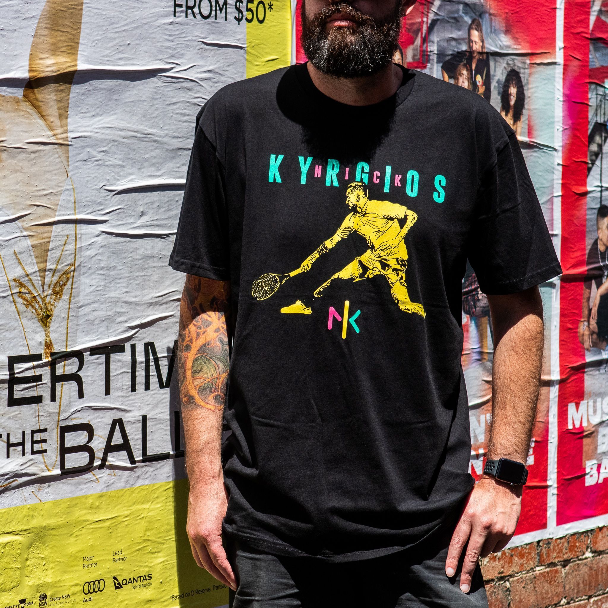 Nick kyrgios nike t clearance shirt