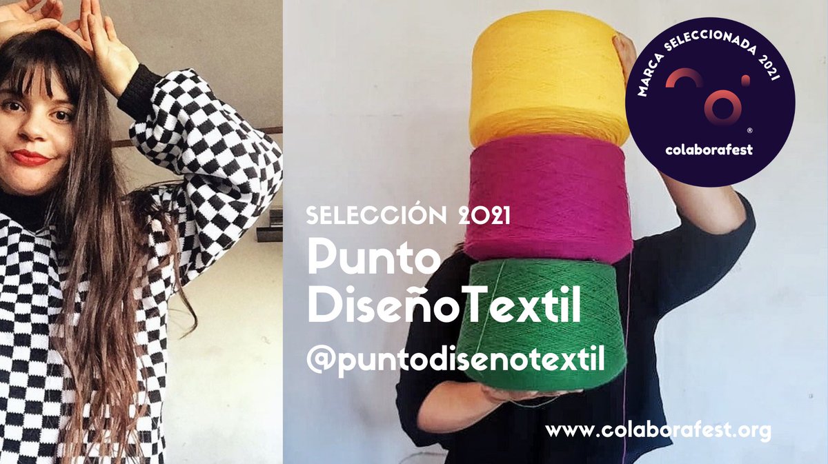F_Madrugada's tweet photo. 📌Otro de los proyectos seleccionados este año es Punto Diseño Textil desde Concepción #Colaborafest https://t.co/zx3kFuJmTa