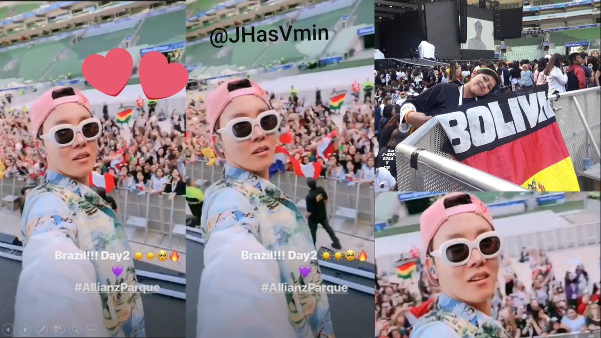 JHasVmin's tweet photo. JHOPE PRÍNCIPE DE LATINOAMÉRICA 💚💜💚💜💚💜 #BolivianARMY  🇧🇴🇧🇴 
Gracias #Samsung 
#SamsungCelebraConJHope 
#HappyBirthdayHoseok 
#JhopeDay
#JHopeStarDancer
#BTS

💜💜💚💜💚☀️☀️☀️☀️💚💜💚💜 https://t.co/j7n0CIf9Rv https://t.co/3PPQHpF4nM