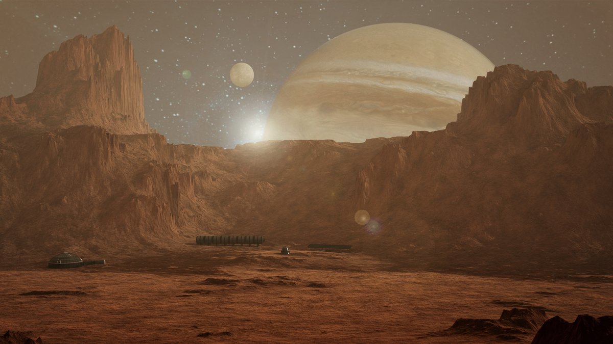 Some Alien Concept Art I've been working on. #blender #blender3d #b3d #conceptart #alienworlds