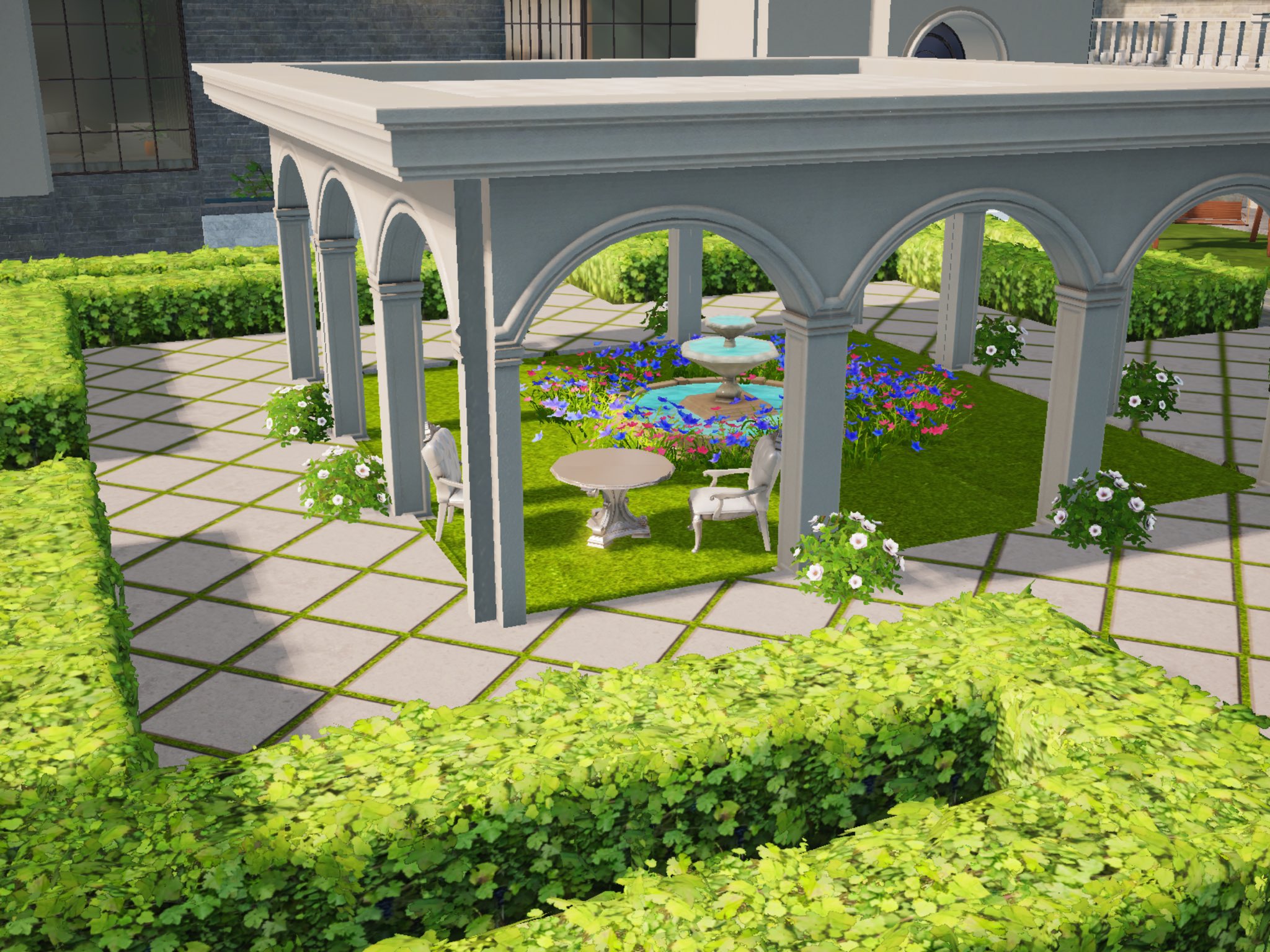 じぇりか V Twitter 西洋庭園 アプデ後リニューアル マイトピア T Co Qzrb1tnpgf Twitter