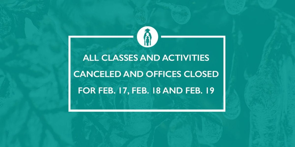 RoundRockISD's tweet photo. All classes and activities canceled and offices closed for Feb. 17, Feb. 18 and Feb. 19
https://t.co/XvwxrimGOa https://t.co/LTkLfnR3tY