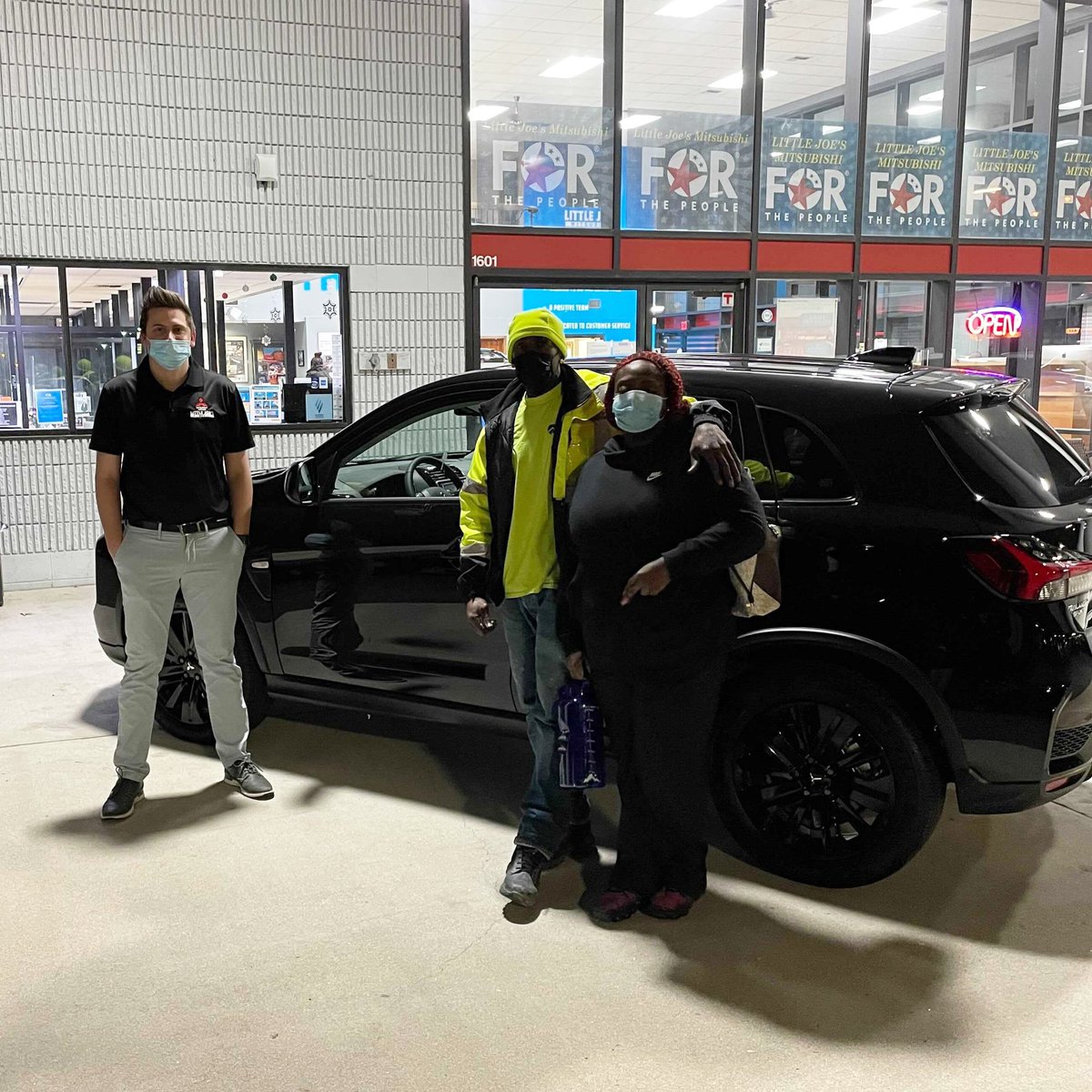 LITTLEJOESAUTO's tweet photo. Congratulations to Shantelle on the purchase of her nicer, newer 2021 Mitsubishi Outlander Sport LE! Welcome to the LJA Family, her car buying coach is Austin! ππ #nicernewercar #dealerforthepeople #onceuponadime #littlejoesautos #mitsubishi #idgivethemawaybutmywifewontletme https://t.co/utekQFdc32