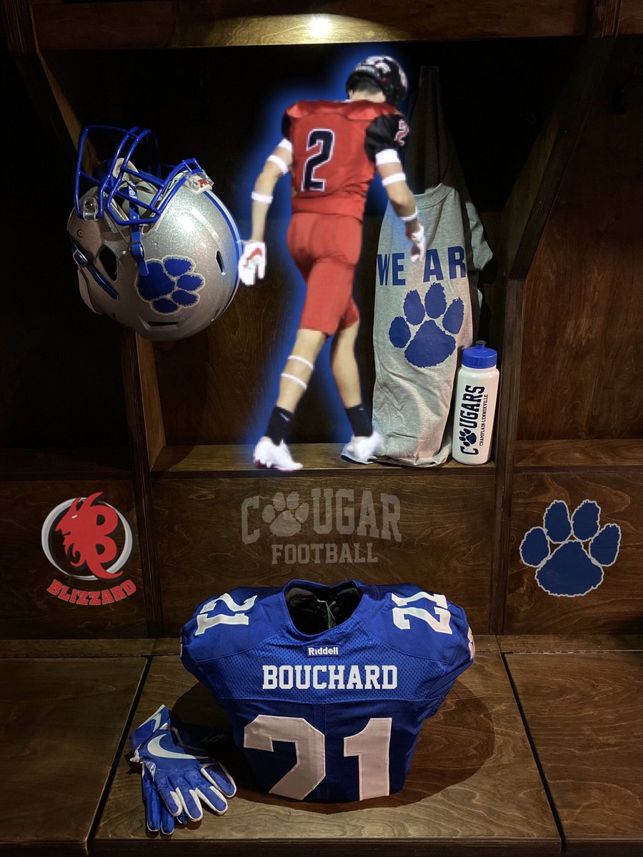 Football: ⚪️🔵 2021 Recruitment 💥 Félix-Antoine Bouchard Welcome to the Cougar Family! ℹ️ Blizzard du Séminaire St-François ✅ 6'0' 170lbs Check out his highlight ⬇️ hudl.com/v/2Ef6iW #cougarpride #bleedblue #colldiv1