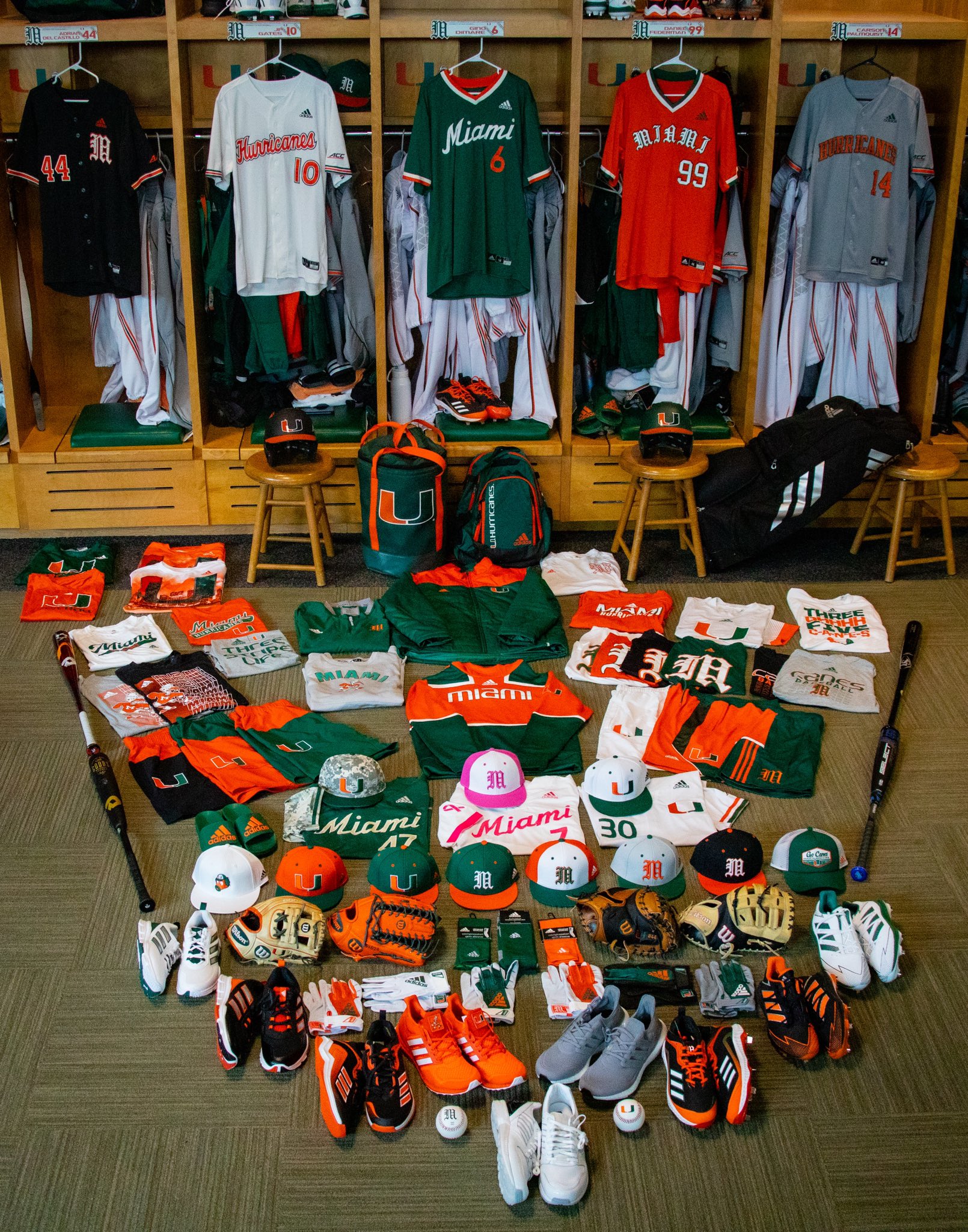 Miami Hurricanes Gear & Apparel