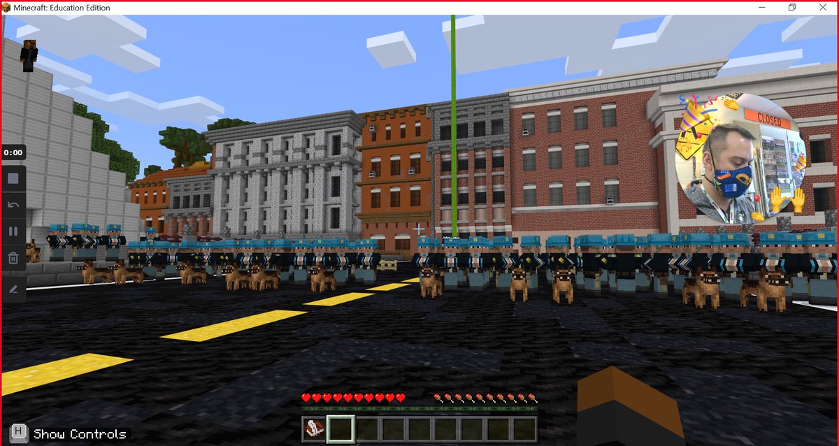 Andy Knueven #YouKnuevenLearn #MinecraftEdu ๐ (@mrcoachk15) on Twitter photo Thanks <a href="/PlayCraftLearn/">Minecraft Education</a> for bringing the late John Lewis & other civil rights leaders into my class for this immersive experience! Guiding students along Good Trouble moments, hearing their words of empathy toward everyone was inspiring! #YouKnuevenLearn๐ฆ #MinecraftEdu #MIEExpert Thanks <a href="/PlayCraftLearn/">Minecraft Education</a> for bringing the late John Lewis & other civil rights leaders into my class for this immersive experience! Guiding students along Good Trouble moments, hearing their words of empathy toward everyone was inspiring! #YouKnuevenLearn๐ฆ #MinecraftEdu #MIEExpert