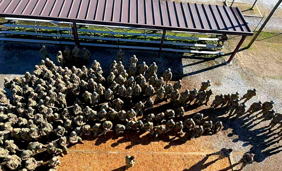 Joe McAuliffe (@joe_mcauliffe76) on Twitter photo Being a Drill Sergeant(DS) is about instilling discipline, motivating, influencing, inspiring AND teaching. Nothing our Trainees do here <a href="/FortBenning/">Fort Benning Garrison</a> isn't taught to them by a DS. They are the foundation of our <a href="/USArmy/">U.S. Army</a>'s Leadership! #BenningsBest
<a href="/TRADOC/">U.S. Army TRADOC</a> <a href="/198thOSUT/">198th IN BDE</a> <a href="/rockforce6/">ROCKFORCE6</a> Being a Drill Sergeant(DS) is about instilling discipline, motivating, influencing, inspiring AND teaching. Nothing our Trainees do here <a href="/FortBenning/">Fort Benning Garrison</a> isn't taught to them by a DS. They are the foundation of our <a href="/USArmy/">U.S. Army</a>'s Leadership! #BenningsBest
<a href="/TRADOC/">U.S. Army TRADOC</a> <a href="/198thOSUT/">198th IN BDE</a> <a href="/rockforce6/">ROCKFORCE6</a>