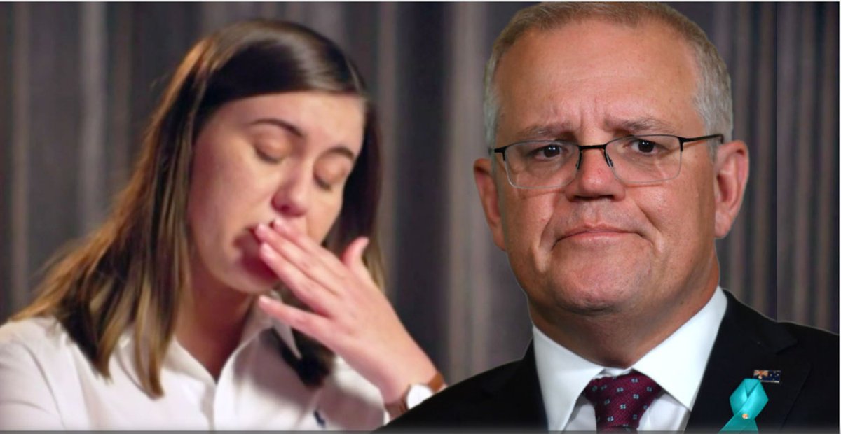 But what they won't see as they WhatsApp each other and video-conf on their secure connections and huddle in corners in the PMO, what they won't see is that what they're really tossing around up in the air here - isn't Scott Morrison's image.It's an innocent young woman's life.