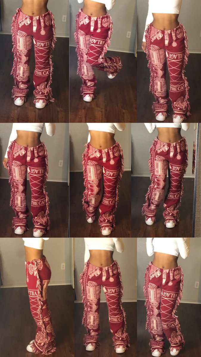 xcviiistudio's tweet photo. More pics of the unisex blanket pants https://t.co/oRM7zhWQno
