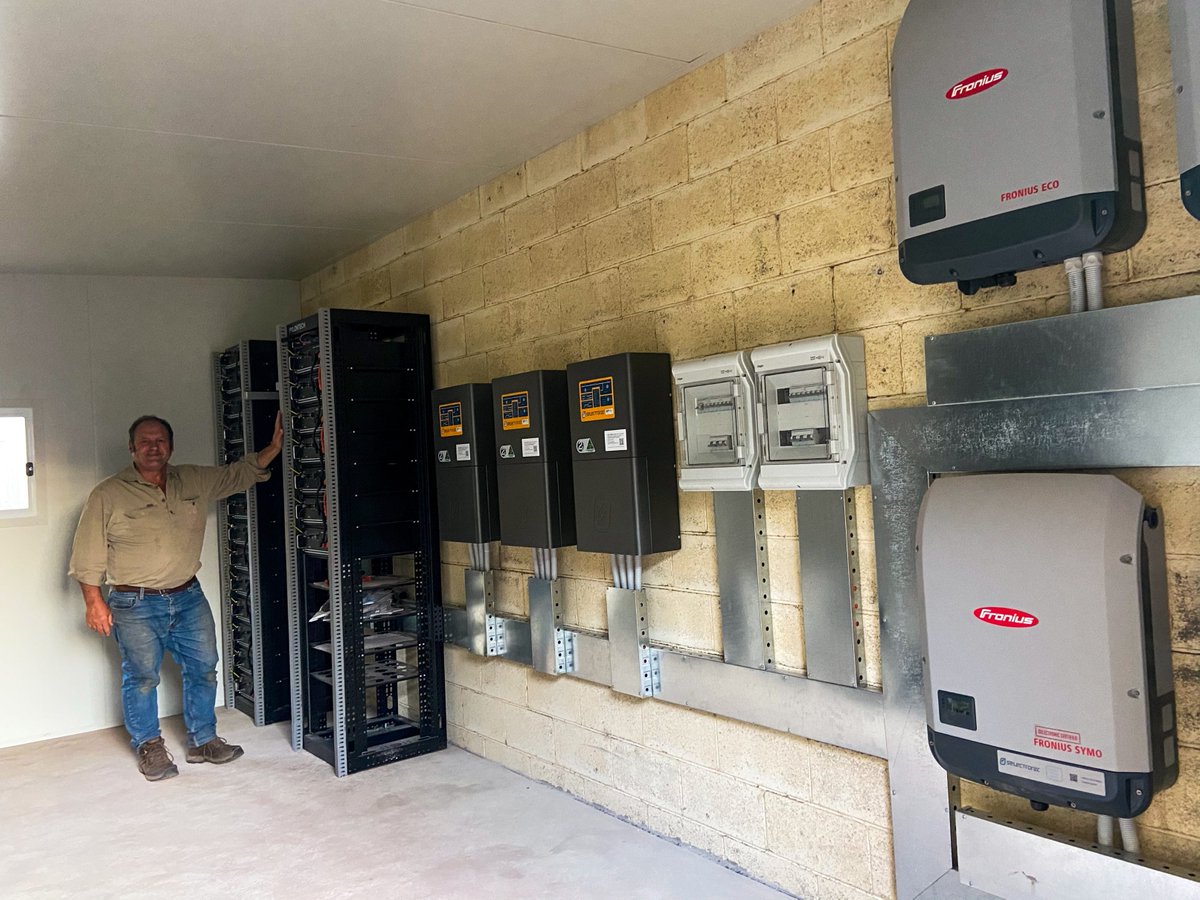Renewables are good for farmers. Dave Ritchie from Mansfield in my electorate, has just installed a new solar array with batteries and aims to have his whole farm hit net zero by 2025. Australian farmers get it - renewables save you money and build energy security.