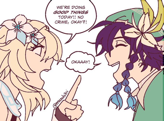 [genshin] hanging out with venti brings the inevitable 