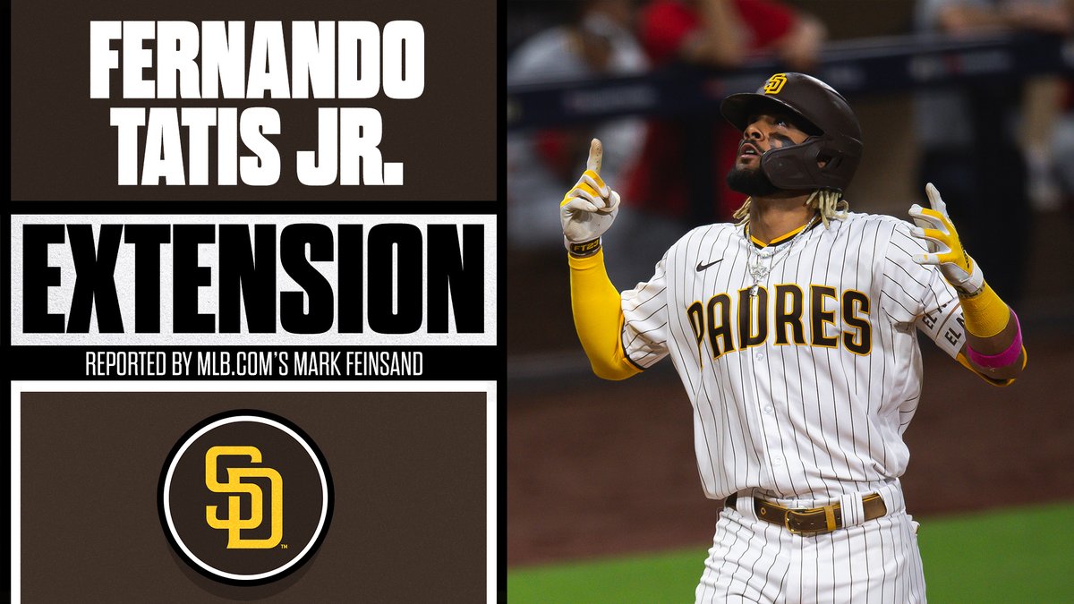 What an offseason in San Diego!

Fernando Tatis Jr., Padres reportedly agree to 14-year, $340 million deal, per MLB.com's Mark Feinsand.