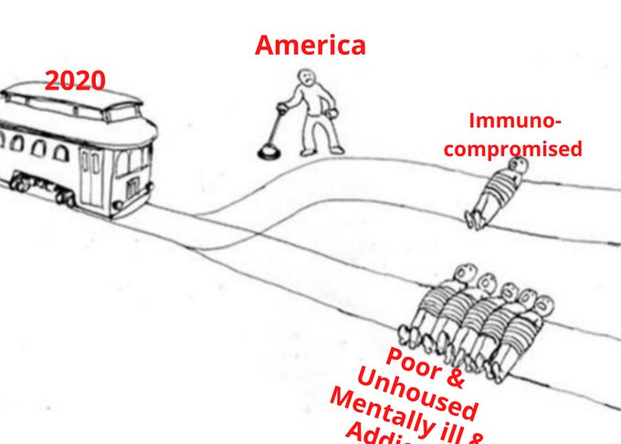 We might want to consider that a shit ton of people were doing to die regardless of our actions... https://t<a href="/tag/mvsales"class="tags"><span>#mvsales</span></a>