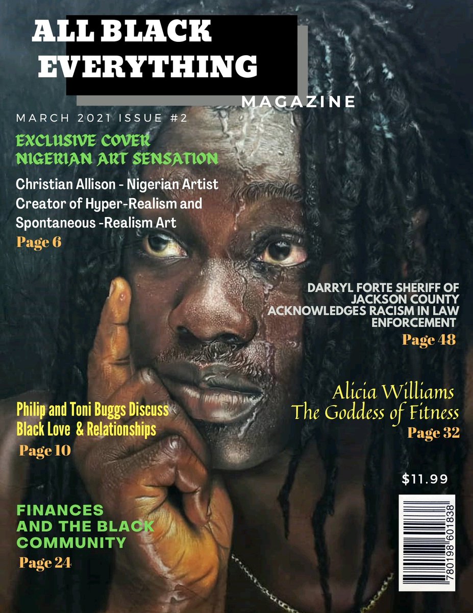 I am so excited to share the covers for the March issue of All Black Everything Magazine! You will have 2 covers to choose from!! Magazine content will be the same! Release date MARCH 15, 2021!!! Check out our next interview on FOX 4 News on Monday!