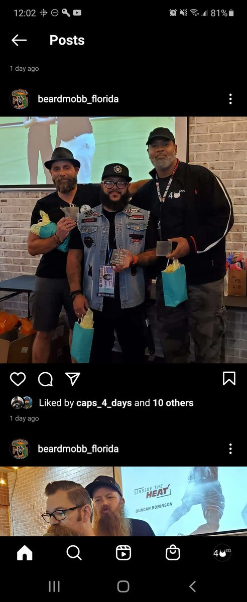 My 3rd place beard competition win. I'm the.... taller one. Lol