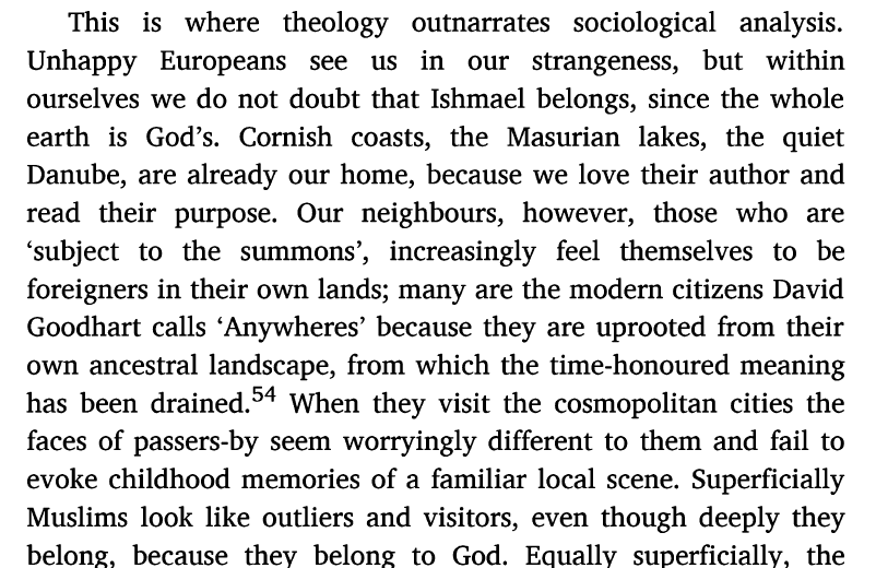 Wow. I've heard about some of the arguments Abdal Hakim Murad is making in this text and watched an interview but when you read it yourself, it is something else.