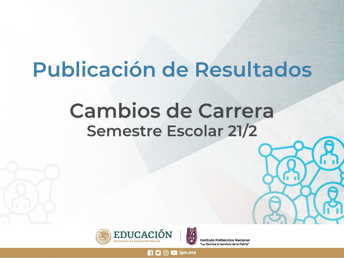 Dae Ipn A Twitter Consulta Tus Resultados De Cambio De Carrera Https T Co Jtmjwa6h0i