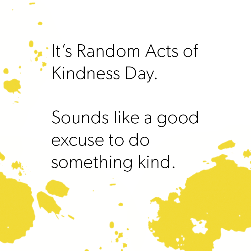 Slbh_connection's tweet photo. Do a good deed tonight! Pick up litter, let someone pass, send a note to the elderly, give a compliment, call a relative you haven't spoken to in a while. Kindness can be free!
#randomactsofkindness #randomactsofkindnessday #randomactsofkindnessday2021 https://t.co/DAAK3iAo0O