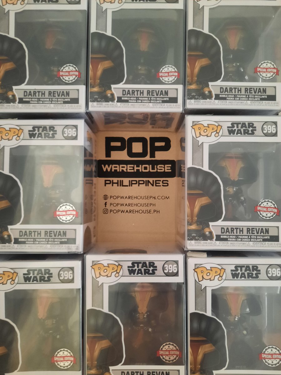 PopWarehousePH's tweet photo. Warehouse finds - Darth Revan Funko Pop below PPG

Limited stocks on our website for this Star Wars semi-grail

https://t.co/J8gik5ZMfB

#StarWars https://t.co/XK6fliFeFg