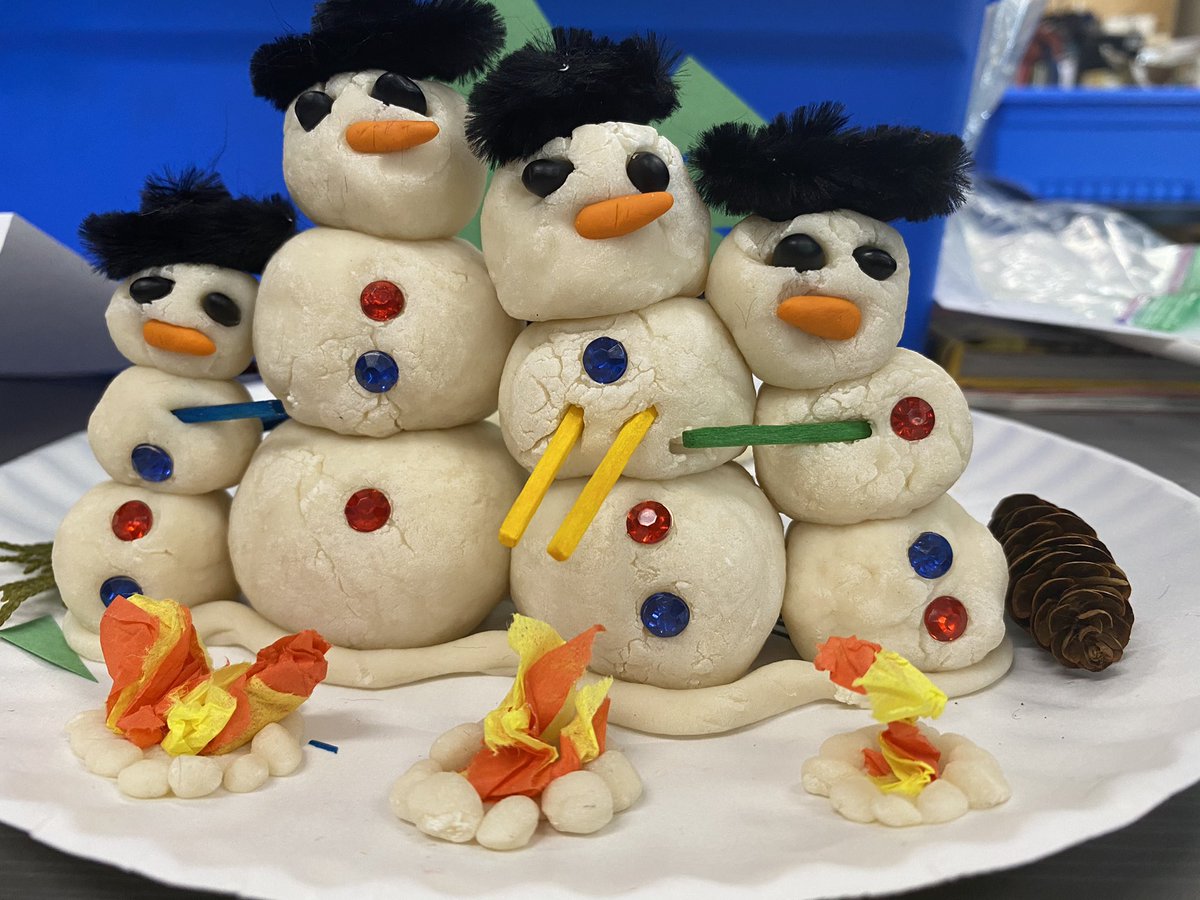 library_GPS's tweet photo. I READ CANADIAN - ONE SCHOOL, ONE BOOK. All teachers were gifted a Canadian ‘SNOW’ book. Then every student K- 6 participated in a STEM snowman making activity. Reading and creating=FUN #IReadCanadianDay @DDSB_STEM @1325craggrd @DDSBLibraries https://t.co/DbNvsDMWQ1