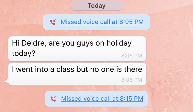 _prettybrownin's tweet photo. Not my lecturer calling me on Ash Wednesday to ask if we’re on holiday😭 https://t.co/84c4Y5GrOD