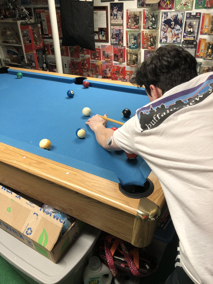 thomasjayklein's tweet photo. Pool and darts to finish up #GuysDay! https://t.co/zWsu63WrY1