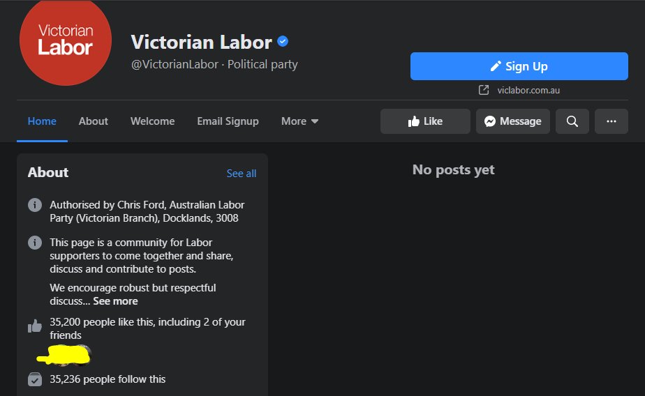 Victorian Labor has been Zuccedh/t  @vanbadham