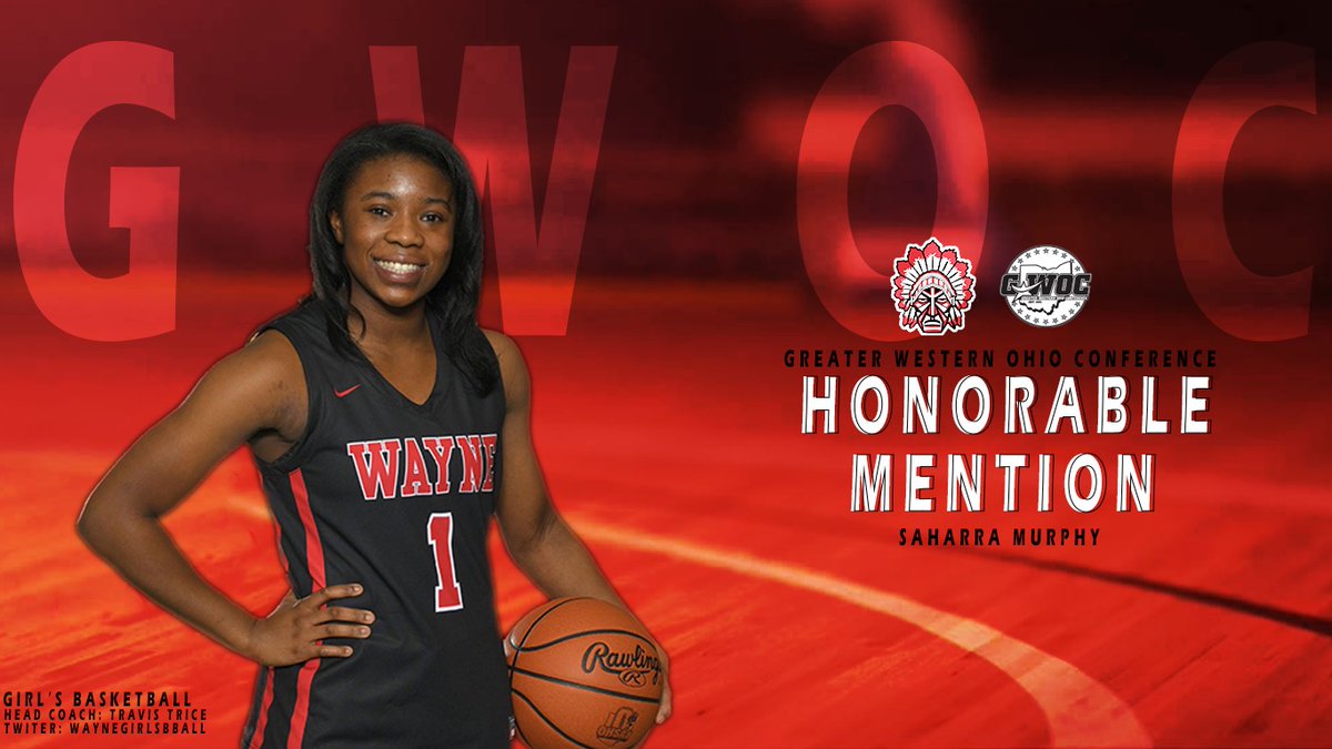 Congratulations to our own <a href="/SaharraMurphy/">Saharra Murphy</a> for receiving Honarable Mention GWOC 

#WayneTrain #WarriorFamily