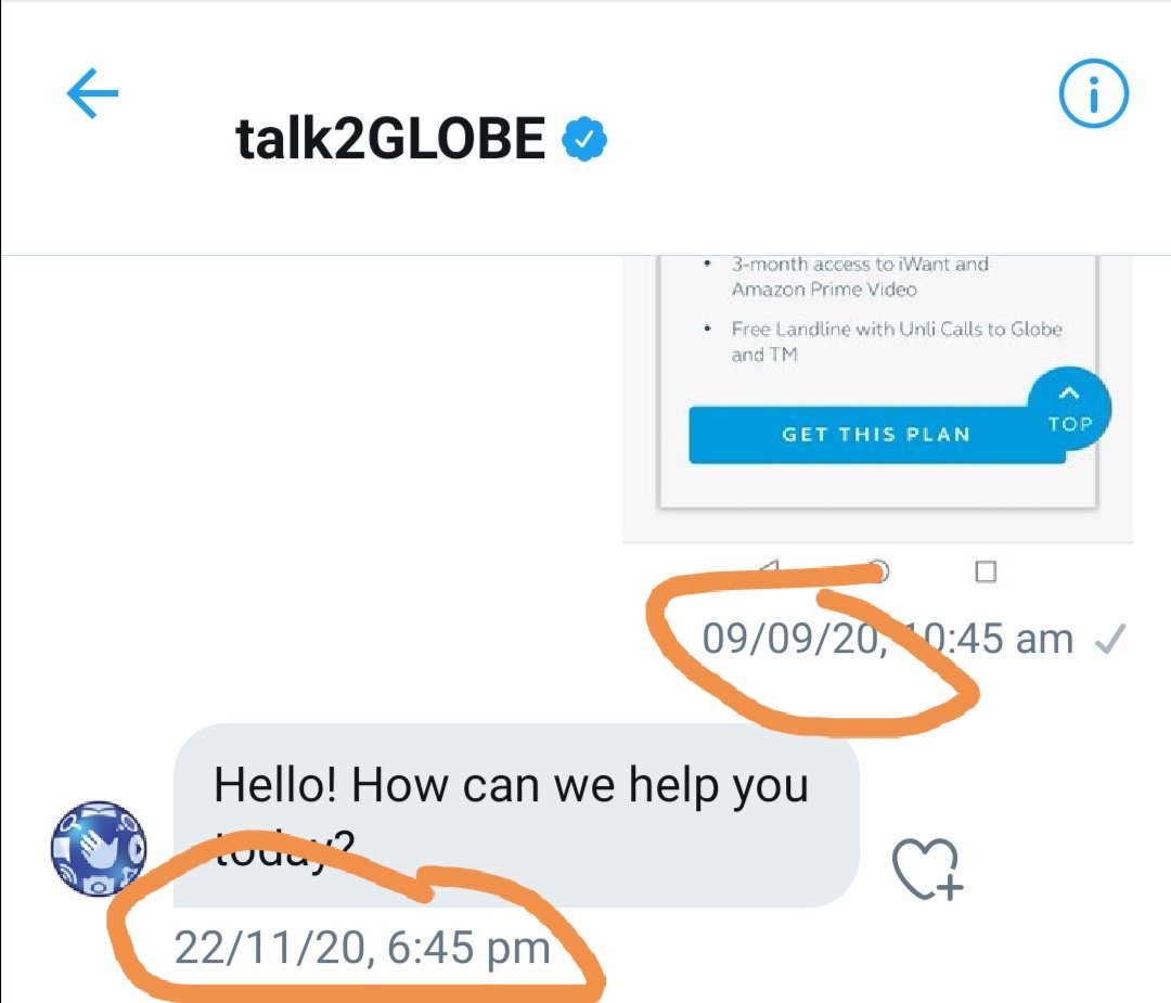 conyotutorials's tweet photo. Ganun ba talaga ang @enjoyGLOBE  every 2 months mag rereply? https://t.co/ZHNZmQRRFA