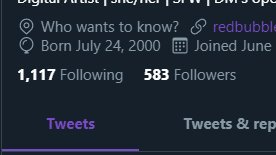 17 more until 600! Cant wait to do an art raffle (unless anyone has a better idea?)