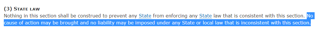 19/ OH MY GOD. at 4:15:15, Jones says that  #Section230 has an exemption for "state law." "If there's a state law that says you cannot censor, that law is respected within 230."That is only true if you are functionally illiterate, or if this is opposite day. What the actual fuck
