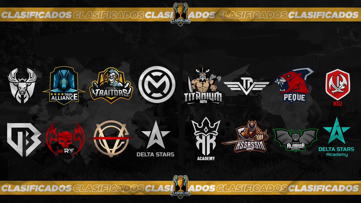 ¡Estos serán los 16 equipos que estarán compitiendo por el título de campeón!