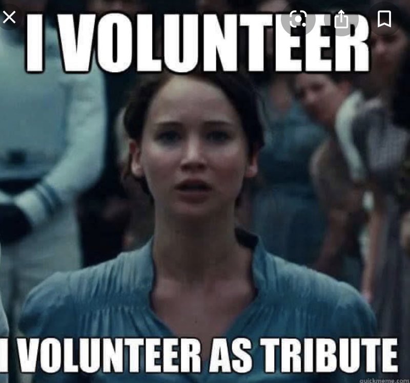 CoachSDavy's tweet photo. Every time the board says volunteer..... https://t.co/ydA2JbbhOF