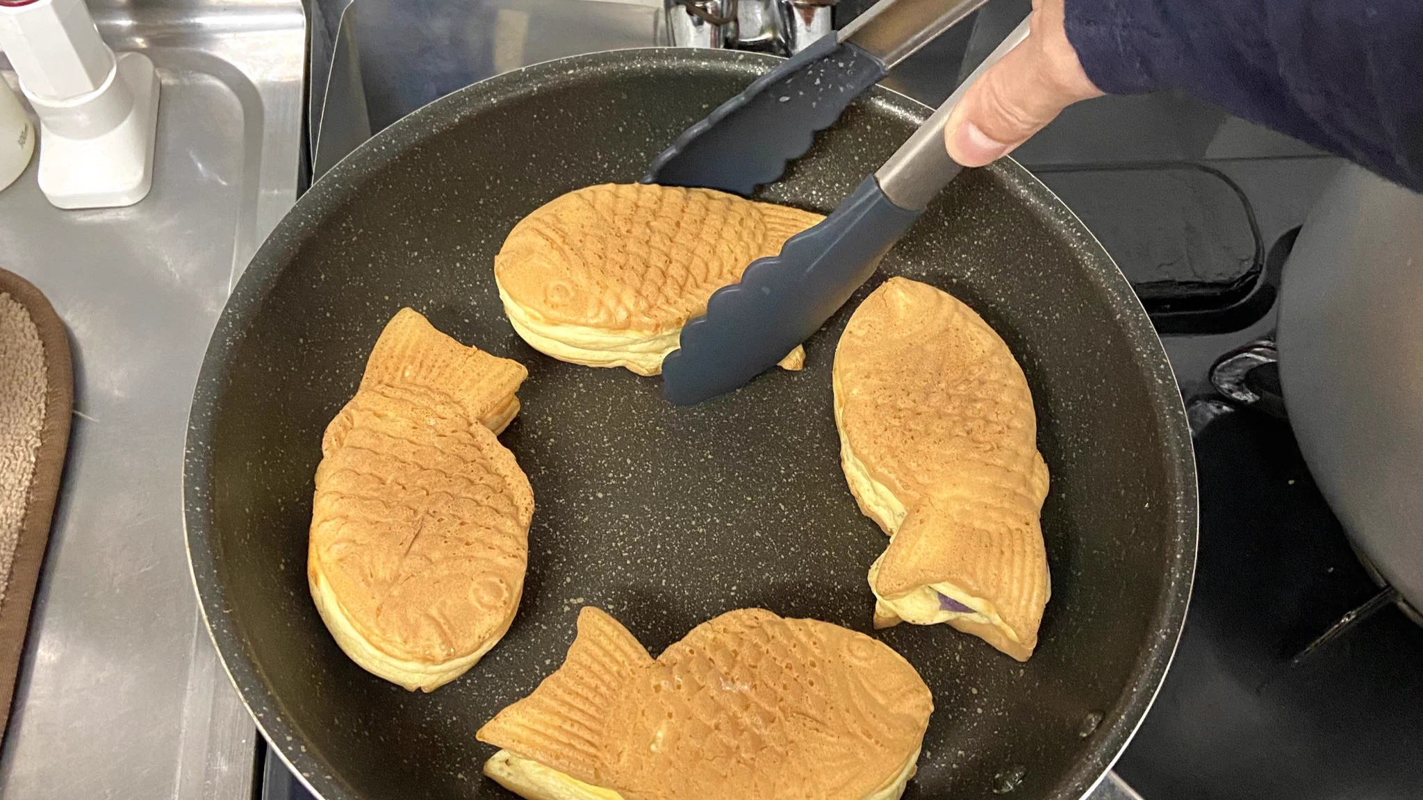 カリカリに仕上がる！冷めちゃった「たい焼き」はこうすると美味しく食べられる？！