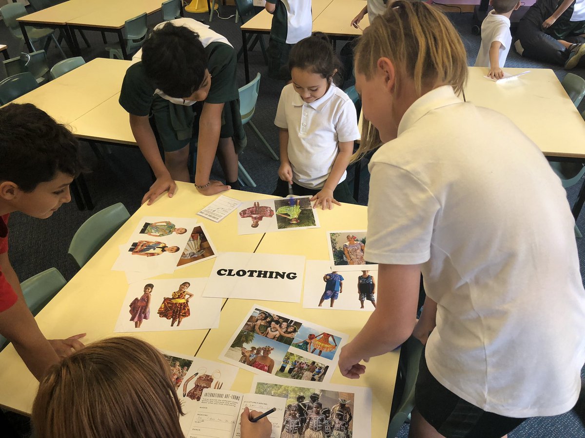 The Honey Bees have loved getting together and ‘hiving’ to build connections with each other and learn about different types of art throughout the Pacific Islands. Some amazing collaborative artwork is on its way! 🐝 <a href="/IngleburnPs/">Ingleburn PS</a>