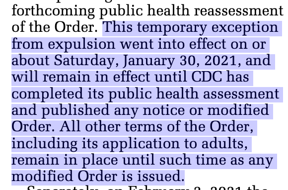 crimmigration's tweet photo. Yesterday, the CDC announced that it’s temporarily exempting unaccompanied kids from its Title 42 border expulsion order. https://t.co/EJb1Q32vNu https://t.co/ANnKglNkzt