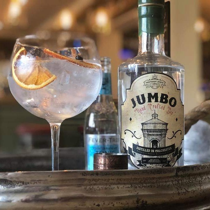 HelpEssexLocal's tweet photo. Based in #Colchester, @JumboGin have been perfecting their spirits since 2017 – check out their ever-growing range of flavours now… https://t.co/qEzLSYJAru 

#helpessexbuylocal #supportlocal #buylocal #shoplocal #essexgin #gin #ginlover #essexspirits #essex https://t.co/SI24lroUcU