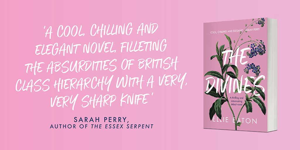 HodderBooks's tweet photo. Wishing @ellie_m_eaton a very happy publication day, her captivating and twisty debut #TheDivines is OUT TODAY 🌺
This compulsive novel explores the intoxicating, destructive relationships between teenage girls.
Shop your copy now: https://t.co/cKI0Kvzpht https://t.co/DHsORyHiM7