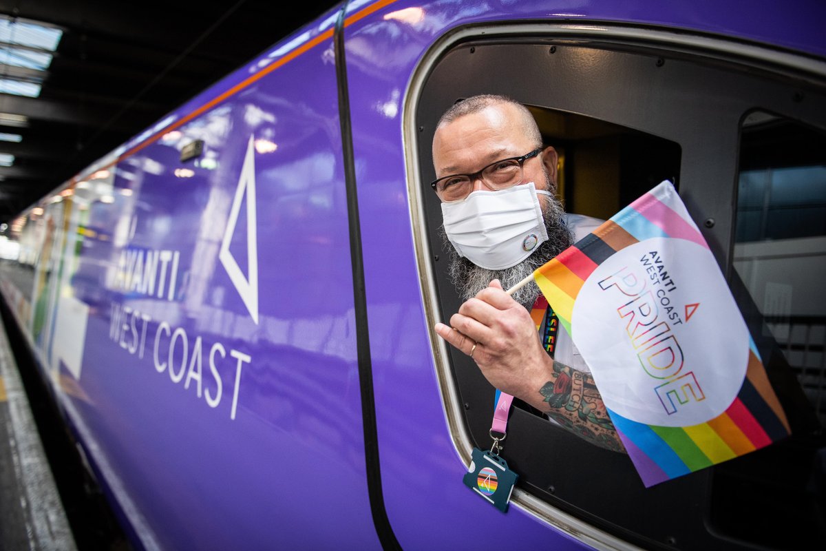 [8/8] Feel free to share your own snaps of Pride colours on the railways with us! We simply love to see them.  @AvantiWestCoast