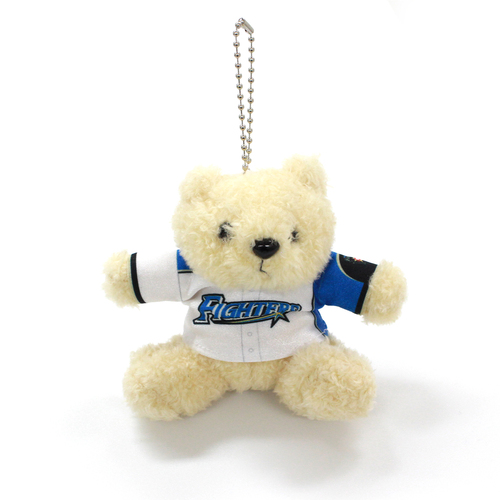 日本ハムファイターズ　ユニフォームベアキーチェーン　伏見寅威　3個セット 昨年大人気だったユニフォームベアキーチェーンが再登場🐻 手乗り