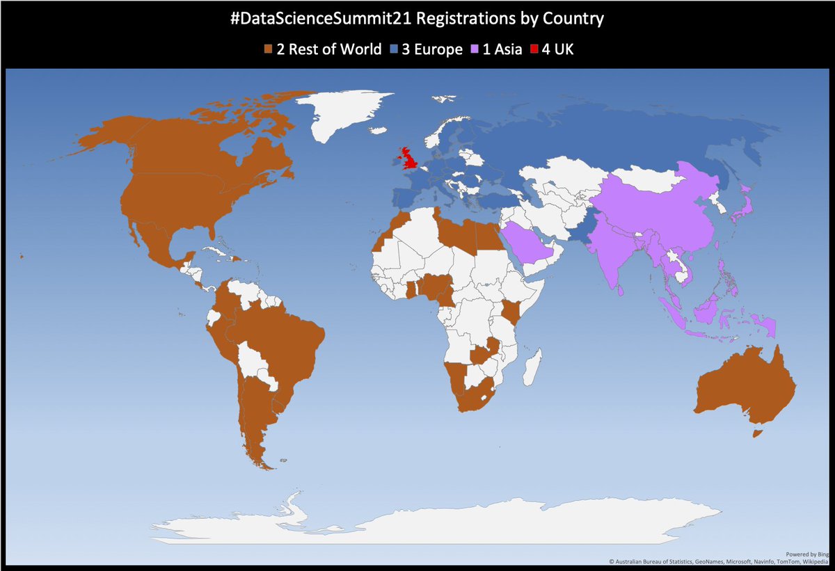 DSFInternation1's tweet image. Surpassed  #2000_Registrations for #DataScienceSummit21 Why not Join us?