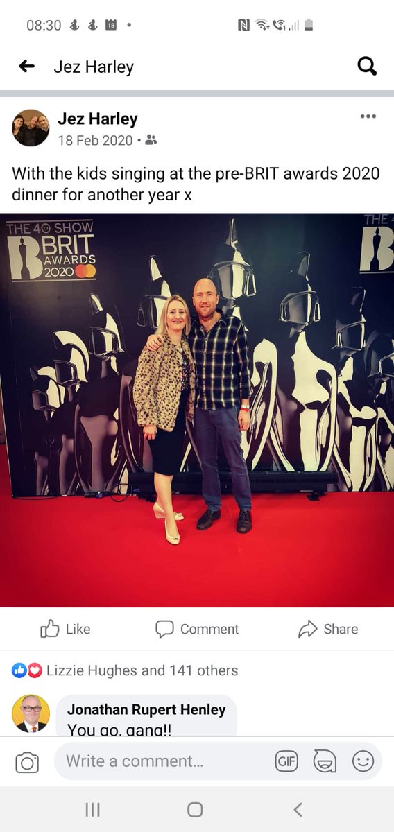 A year ago today! 😭 High hopes for the return of our wonderful industry x💞💕