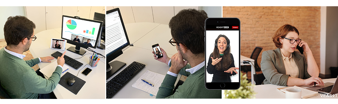 Orgogliosi di supportare <a href="/GeneraliItalia/">GENERALI ITALIA</a>:
riunioni, corsi aziendali, telefonate ora più accessibili a tutti grazie al video-interpretariato in #LIS sviluppato da <a href="/VEASYT/">VEASYT</a> spinoff dell'Università <a href="/CaFoscari/">Unive Ca' Foscari</a>.

LINK:bit.ly/generali-LIS

#accessibilità #WorkInclusion #SmartWorking