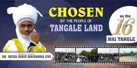 Link2Mela's tweet photo. I stand with the true heir of Tangale kingdom #DrMusaMaiyamba #Tangale #Billiri #Gombe https://t.co/XjB0D76jWY