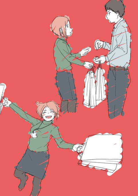 紙袋渡されると…

なぜか踊りたくなりませんか? 