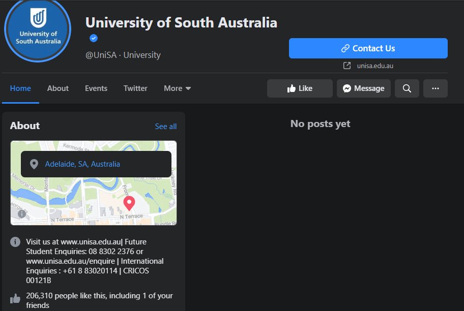 Can confirm the University of South Australia is Zucced. Really sad comment from  @grantleehall: "Friends and relatives couldn’t watch the live stream of graduation ceremonies today."